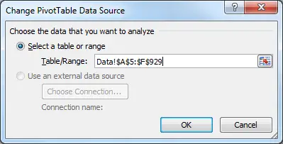 updating queries in excel 2016