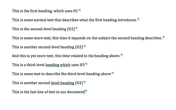 insert title field in word for mac 2011